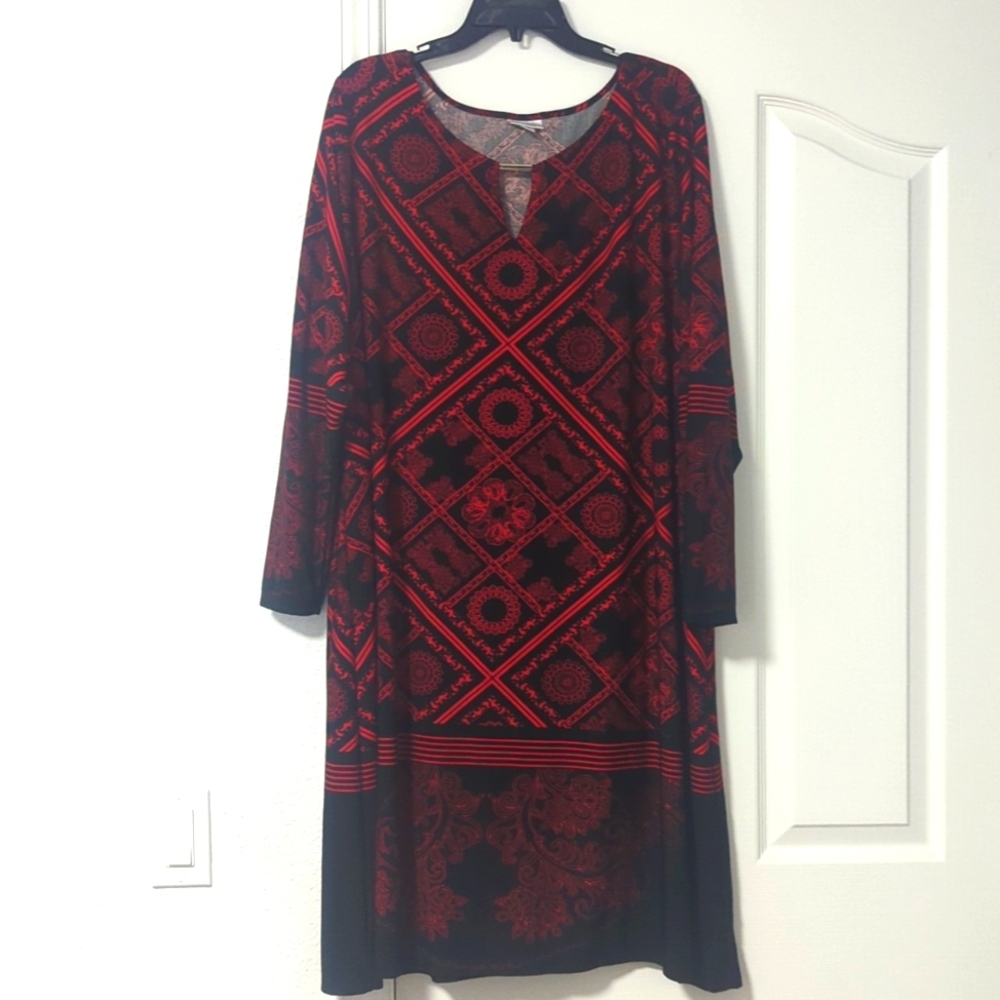 Avenue long sleeve dress